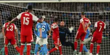 Napoli-Arsenal 0-1, a testa alta: azzurri sconfitti dai Re d'Inghilterra