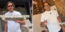 Via seggioloni e menu baby, il ristorante diventa "child free": &laquo;Ho solo tavoli piccoli&raquo;. Colpa di una cattiva recensione