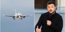 Zelensky, l'aereo &laquo;quasi colpito da un drone&raquo;. La minaccia, l'allarme e poi il ridimensionamento: cosa &egrave; successo in Moldavia