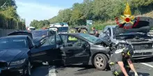 Carambola in autostrada tra Salerno e Baronissi: feriti e traffico paralizzato