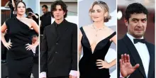 Venezia 83, le pagelle look dell'ultimo red carpet: Michielin da brividi (4), Greta Scarano in Armani (9), Riccardo Scamarcio tirato a lucido (8 &frac12;), Maupas ingessato (7)