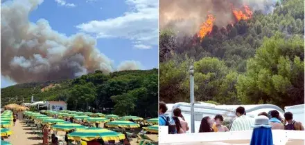 Incendi nel Gargano, arrestato volontario della Protezione civile: &laquo;Ripreso mentre appiccava il fuoco&raquo;. &Egrave; accusato di 8 roghi