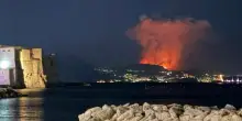 Vasti incendi tra la costiera sorrentina e amalfitana: situazione preoccupante a Vettica