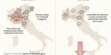 Meteo, arriva la perturbazione atlantica: temporali e temperature in picchiata, allerta in 5 regioni. Ecco dove piover&agrave;