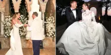 Ilary Blasi e Bastian Muller, il mistero della torta di nozze: &laquo;Trasportata in due pezzi a Villa Cimbrone, solo due piani erano veri&raquo;