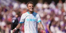 Fiorentina-Napoli 1-1, non basta Gilmour: Jimenez ferma gli azzurri
