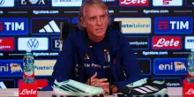 Mancini: &laquo;Voglio un'Italia dominante, nei prossimi quattro anni vinceremo qualcosa. Tanti giovani stanno venendo fuori&raquo;