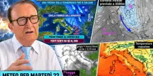 Meteo, Giuliacci: &laquo;Fronte freddo dalla Groenlandia, da oggi crollano le temperature. Piogge e temporali, ecco dove&raquo;