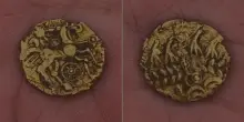 Dieci minuti col metal detector e una bambina trova un tesoro: moneta del I secolo a.C.