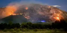 Domati i due incendi scoppiati sul Monte Taburno nel Beneventano