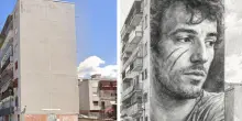 Napoli, l'omaggio di Jorit a Springsteen: nuovo murales a Ponticelli