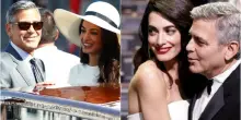 George Clooney e Amal festeggiano 12 anni di matrimonio: l?incontro a Villa Oleandra, la disastrosa proposta di matrimonio, le nozze a Venezia e i gemelli