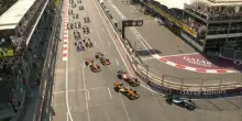 GP Baku, la diretta: Russell va in fuga, Piastri si difende da Verstappen, Leclerc quinto, Antonelli 11esimo