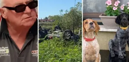 Precipita con l'auto nel fiume, Romildo Amadio trovato morto insieme ai suoi due cani: l'allarme della famiglia all'alba