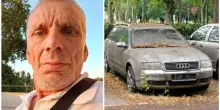 Perde il lavoro e la casa per una malattia, Daniele finisce a vivere nell'auto guasta: passanti lo trovano morto sul sedile posteriore