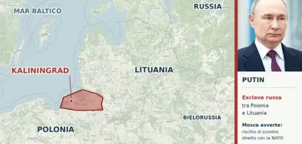 Guerra, esplode il caso Kaliningrad, la Russia alla Nato: &laquo;Ci difenderemo con tutto il nostro arsenale&raquo;