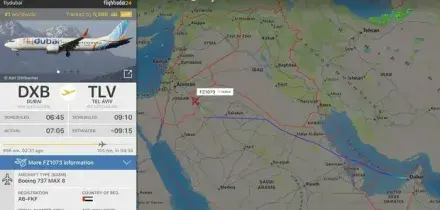 &laquo;Dirottato aereo da Dubai a Tel Aviv&raquo;, decollano i jet israeliani. Ma era una lite tra pilota russo e copilota ucraino