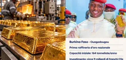 Una raffineria d?oro nel cuore dell?Africa, il piano (ambizioso) del leader militare Ibrahim Traor&eacute;