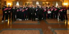 Il Comandante Generale dell'Arma dei Carabinieri incontra 350 atleti del Centro Sportivo dei Carabinieri a Roma