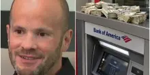 Trova 128mila dollari (contanti) su un bancomat e li riconsegna alla polizia: per l'uomo &laquo;nessuna ricompensa&raquo;