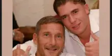 Totti: &laquo;Mio figlio Cristian ha smesso di giocare a calcio: ha avuto un problema in testa, hanno trovato un?occlusione nell?acquedotto di Silvio&raquo;