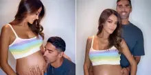 Giorgia Palmas &egrave; incinta, il tenero annuncio sui social con Filippo Magnini: &laquo;Non vediamo l'ora di conoscerti&raquo;