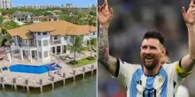 Lionel Messi, la villa di Miami sul canale con due moli privati, 12 camere e palestra. Gli appartamenti in Florida e la casa in Argentina