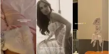 Giulia De Lellis e Tony Effe festeggiano il primo compleanno di Priscilla: &laquo;Non ricordo pi&ugrave; la mia vita senza di lei&raquo;. La tortina e la "sua" canzone