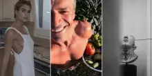 Luca Argentero, il nido d?amore con Cristina Marino in Umbria: il salone moderno, la cucina in legno e la statua tatuata in bagno