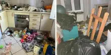 Occupante abusiva devasta la casa: affitti mai pagati e 450 chili di rifiuti