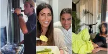 Alessandro Matri, la casa di lusso a Milano con Federica Nargi: il salotto chic, la cucina con isola, il barbecue in balcone e le camerette rosa delle bambine