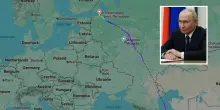 &laquo;Putin bloccato sull'aereo durante un attacco di droni ucraini su Mosca&raquo;. Caos negli aeroporti, i jet presidenziali costretti a cambiare rotta