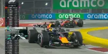Live GP Singapore, la diretta: Verstappen allunga sensibilmente su Leclerc, Hamilton terzo controlla Antonelli