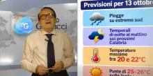 Meteo, Giuliacci: &laquo;Italia divisa in due, temporali al Sud. E le temperature scenderanno ancora&raquo;