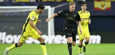 Villarreal-Napoli 3-1, De Bruyne alta tensione: il siparietto con Allegri e il nervosismo con i compagni