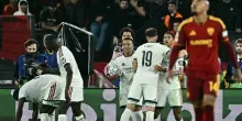 Roma-Real Madrid 3-4, le pagelle: Malen (7,5) sontuoso, Soul&eacute; (7) da applausi, Endrick e Esp&igrave; (7) ingressi decisivi, Vinicius (4,5) assente