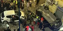 Drammatico incidente a Torre del Greco, tre feriti dopo uno schianto, grave una donna di 77 anni