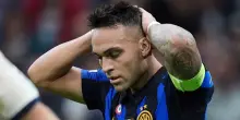 Lautaro Martinez, infortunio alla coscia sinistra: un mese di stop, salta il derby