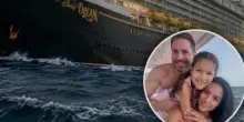 Bimba di 5 anni cade in mare dalla crociera Disney Dream: il padre si tuffa da oltre 15 metri e la salva