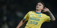 Raimondo, chi &egrave; l'attaccante del Frosinone nuovo capocannoniere della Serie A: et&agrave;, valore di mercato, record