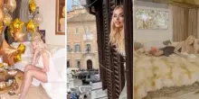Valeria Marini, la casa nel cuore di Roma: il salotto stellare, la camera da letto animalier e la finestra su piazza di Spagna