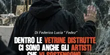 Scontri a Milano, Fedez attacca Sayf e Marracash: &laquo;Dite che &egrave; giusto sfondare le vetrine, poi vi fate fotografare con Beppe Sala&raquo;