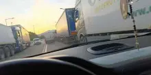 Protesta degli autotrasportatori in Campania, A1 Milano-Napoli: temporaneamente chiuso il nodo con la A30 Caserta-Salerno verso Salerno