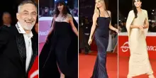 Festa del cinema di Roma, pagelle look: il dettaglio di Filippo Timi (8), Elisa dark Cappuccetto Nero (9), Rocio Morales luminosa (8,5), Ghini sbaglia evento (4)