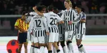 Lecce-Juventus 0-2, le pagelle: Douglas Luiz (7,5) gol e assist, Gaspar (4,5) espulso, McKennie (7) si sblocca, Kolo Muani (5)