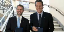 Coni, la Stella d'oro al merito sportivo ai vertici di Sport e Salute Marco Mezzaroma e Diego Nepi Molineris
