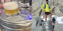 Ghiacciai si sciolgono, un fusto di birra riemerge dopo 50 anni. Gli alpinisti: &laquo;Ancora buonissima, l'abbiamo assaggiata&raquo;