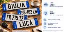 Targhe auto personalizzate, quanto costeranno? E cosa si potr&agrave; scrivere? Domande&risposte