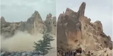 Cappadocia, crolla un "Camino delle fate": morte due persone. &laquo;Frana provocata dalle forti piogge&raquo;