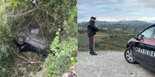 Cinque minorenni in auto finiscono nella scarpata: due ragazzini gravi in ospedale. La macchina era del nonno